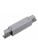 [stredový napájač 3-fázovej lišty sivý]