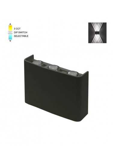 BINO-3 6W IP65 CCT BLACK