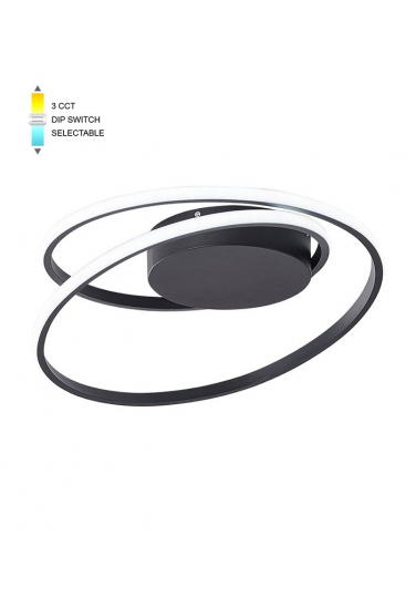 RING 38 D46 LED 38W CCT-DIP BLC